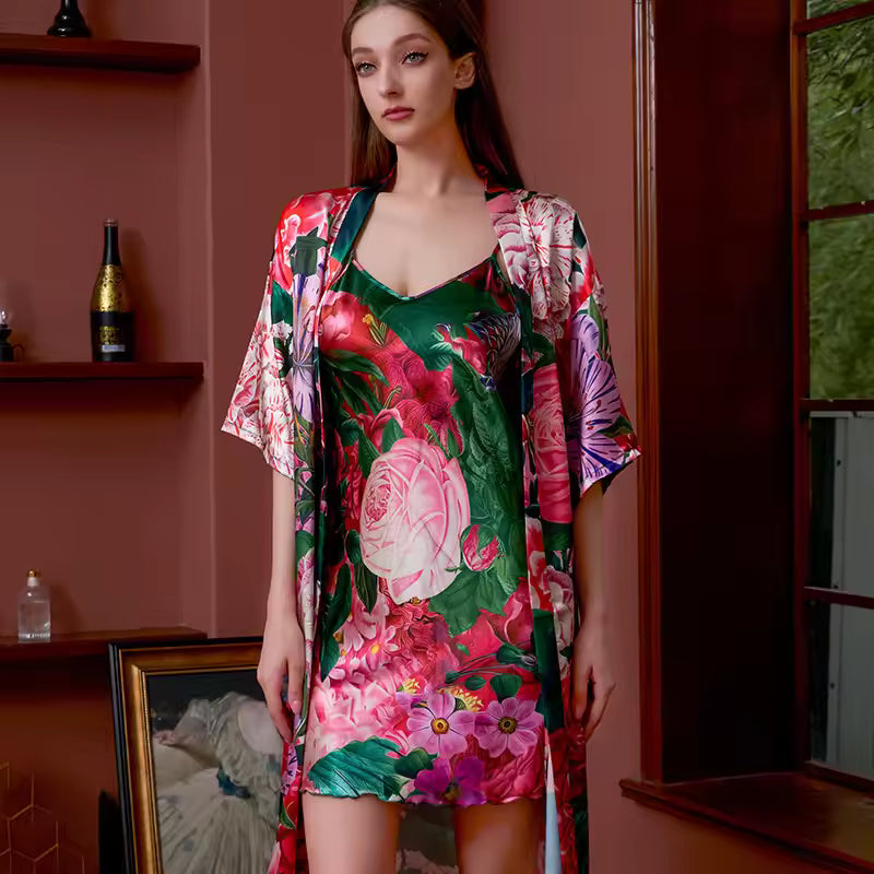 Bridal Blossom Night Gown